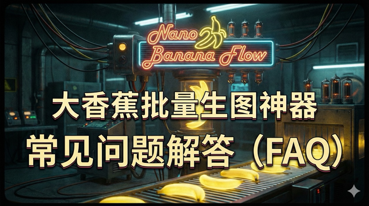 Nano Banana Flow批量生图常见问题解答 (FAQ)🍌 